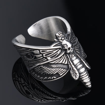 Deaths Head Moth Ring