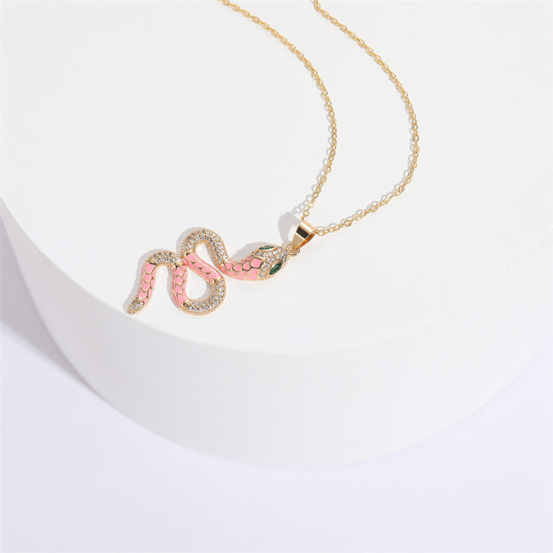 Glowing Skin of Snake Necklace