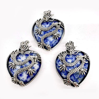 Heart of the Dragon's Embrace Necklace