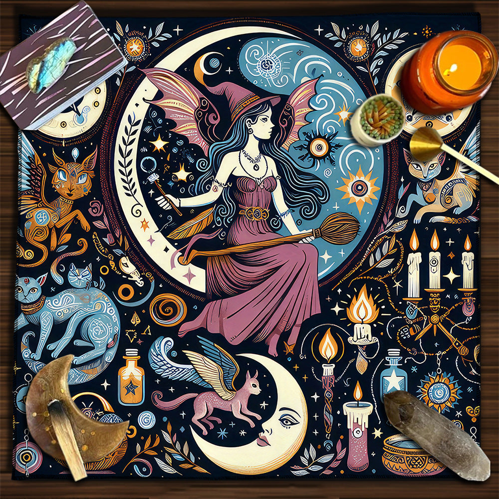 Celestial Harmony Tarot Tablecloth