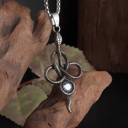 Serpent's Knot of Illumination Necklace