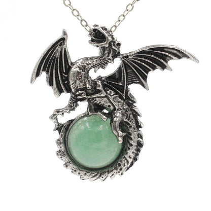 Dragon Sentinel Orb Necklace