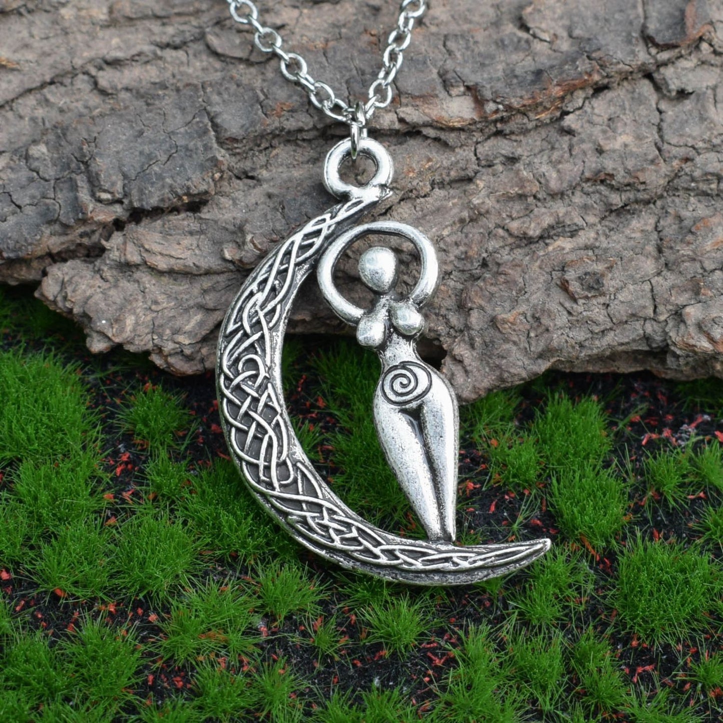 Mystic Fertility Moon Necklace