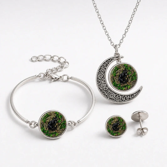 Cat Pentacle Guardian Set studio product photo
