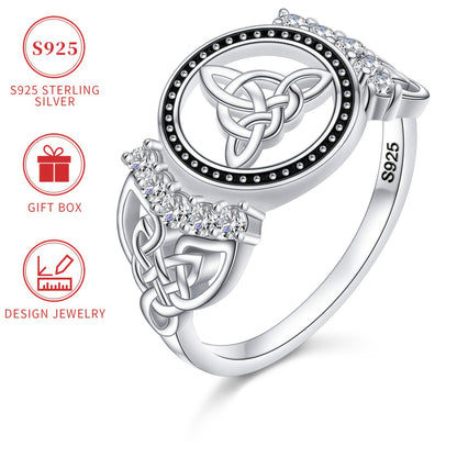 Sacred Triquetra Celtic Ring