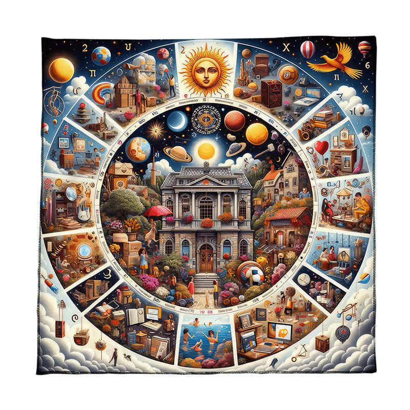 Celestial Harmony Tarot Tablecloth