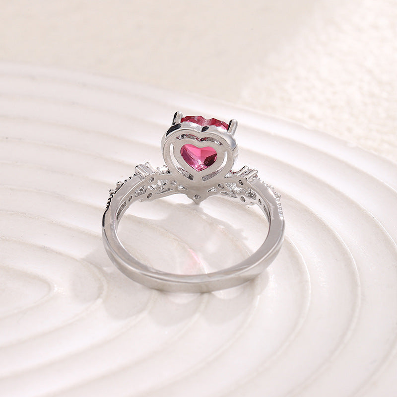 Crimson Enchantress Love Ring