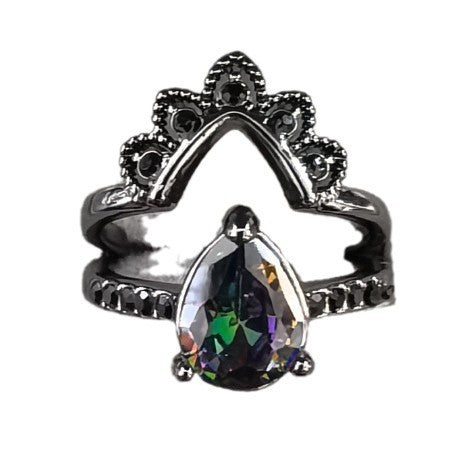 Shadow Bloom Prism Ring