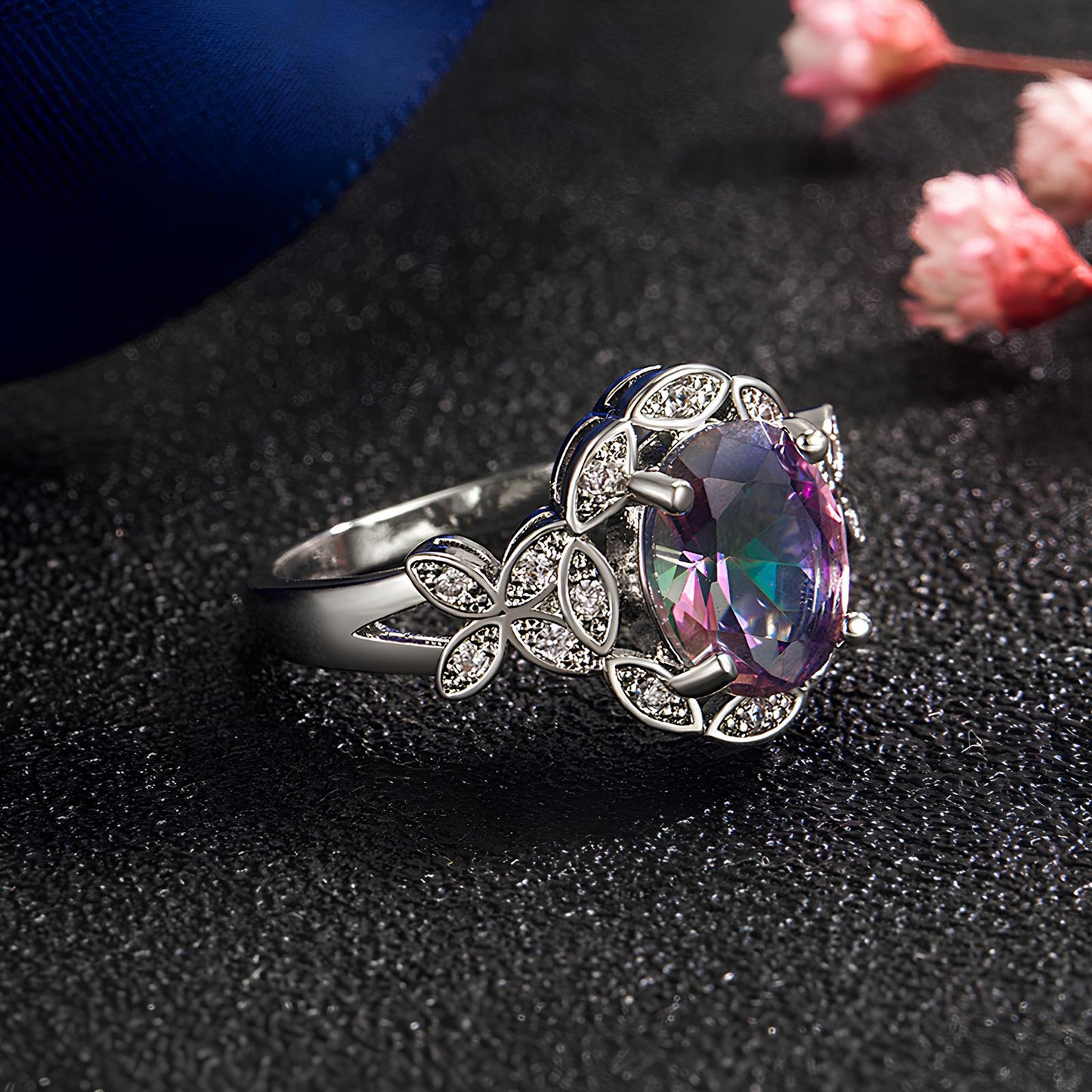 Divine Aura Blossom Ring