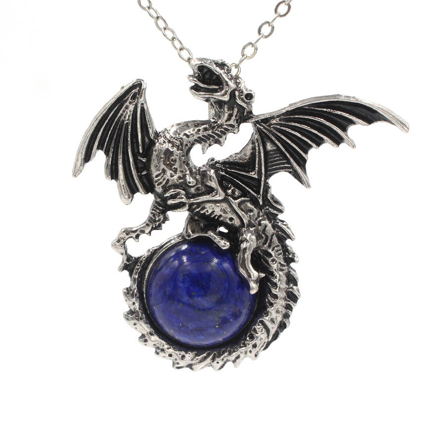 Dragon Sentinel Orb Necklace