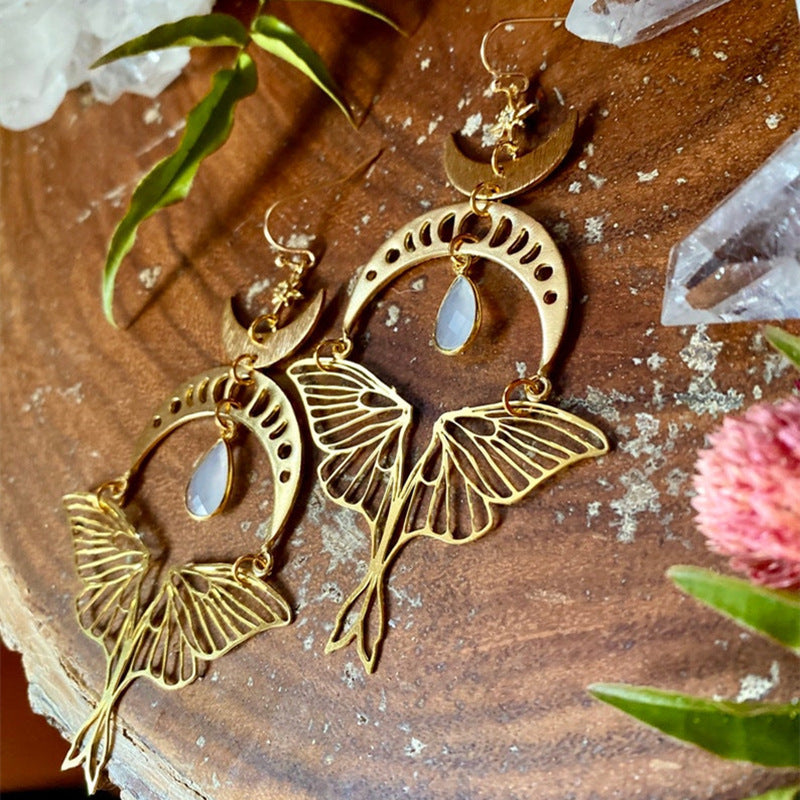 Ethereal Wings of Light Earrings