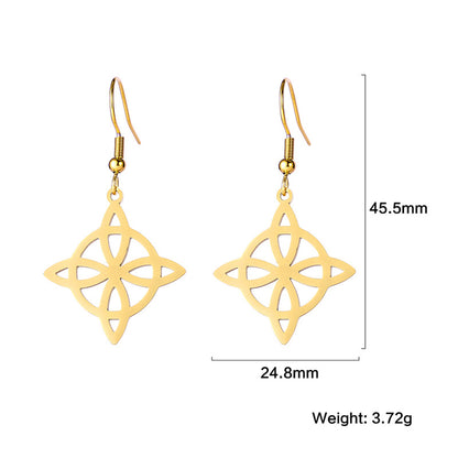 Witches Knot Fortune Earrings