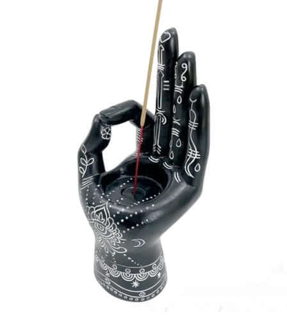 Enchanted Hand Candle & Incense Holder