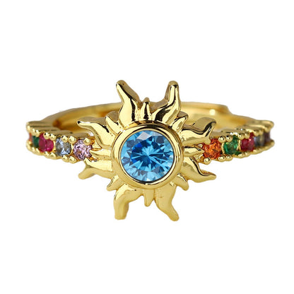 Solar Radiance Crystal Ring