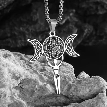 Hecate's Wheel Manifestation Necklace