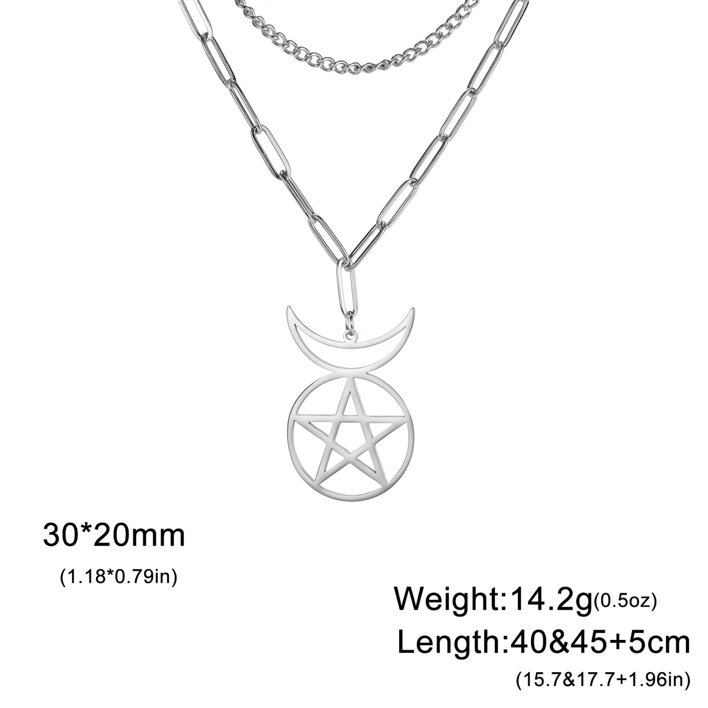 Horned God Necklace of Divine Protection