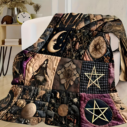 Midnight Magick Patchwork Blanket