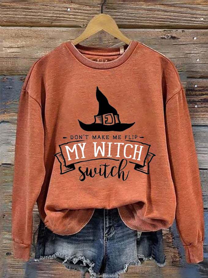 My Witch Switch graphic sweatshirt