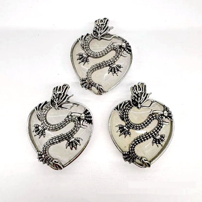Heart of the Dragon's Embrace Necklace