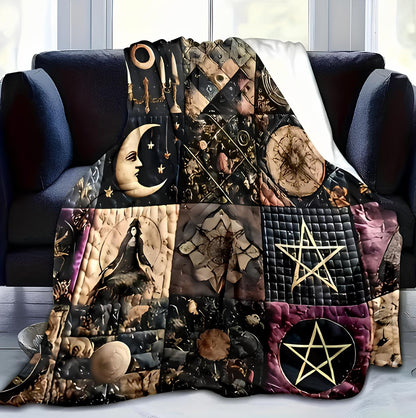 Midnight Magick Patchwork Blanket