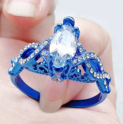 Divine Goddess Infinity Crystal Ring