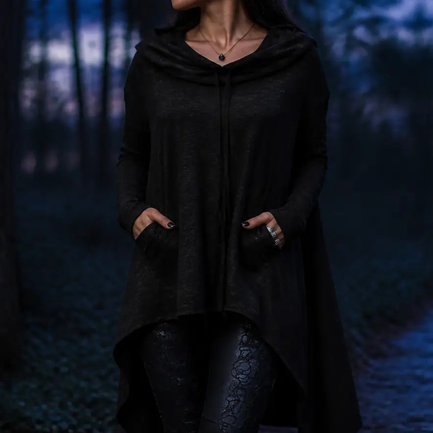 Witchy Batwing Sleeve Hoodie