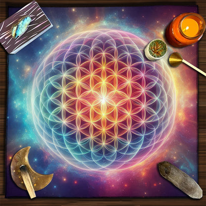 Celestial Harmony Tarot Tablecloth