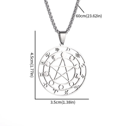 Divine Wisdom Pentacle Necklace