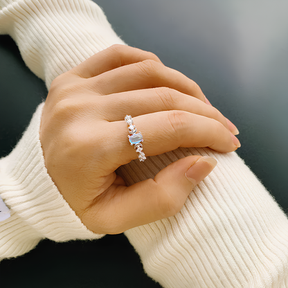 Celestial Triple Moon Goddess Ring