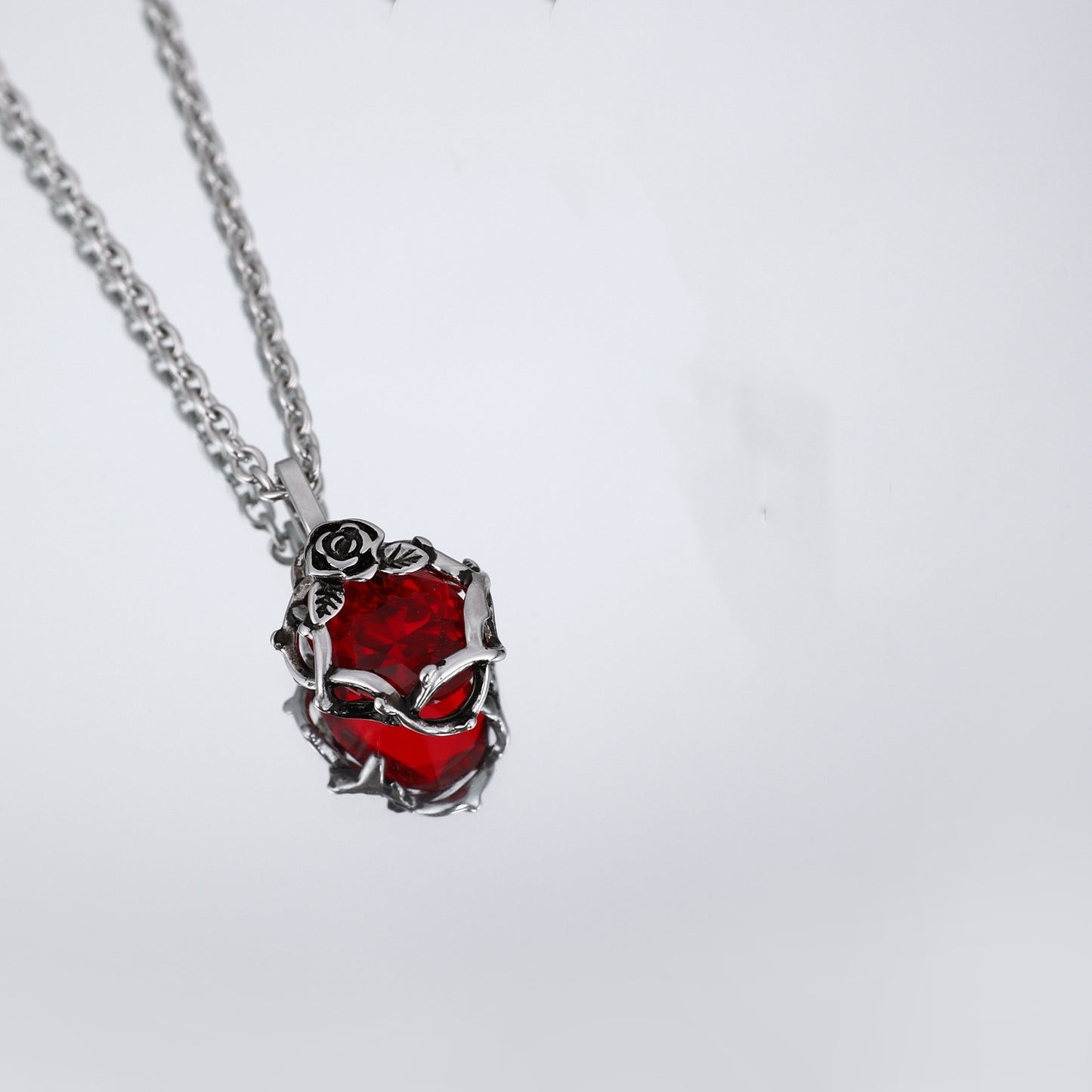 Twilight Rose Necklace