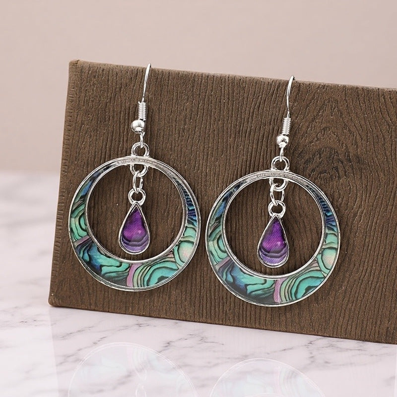 Amethyst Drop Earrings