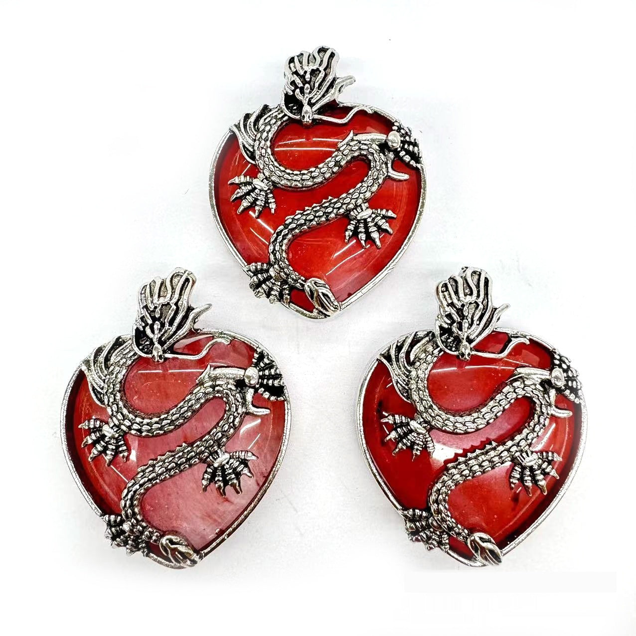 Heart of the Dragon's Embrace Necklace