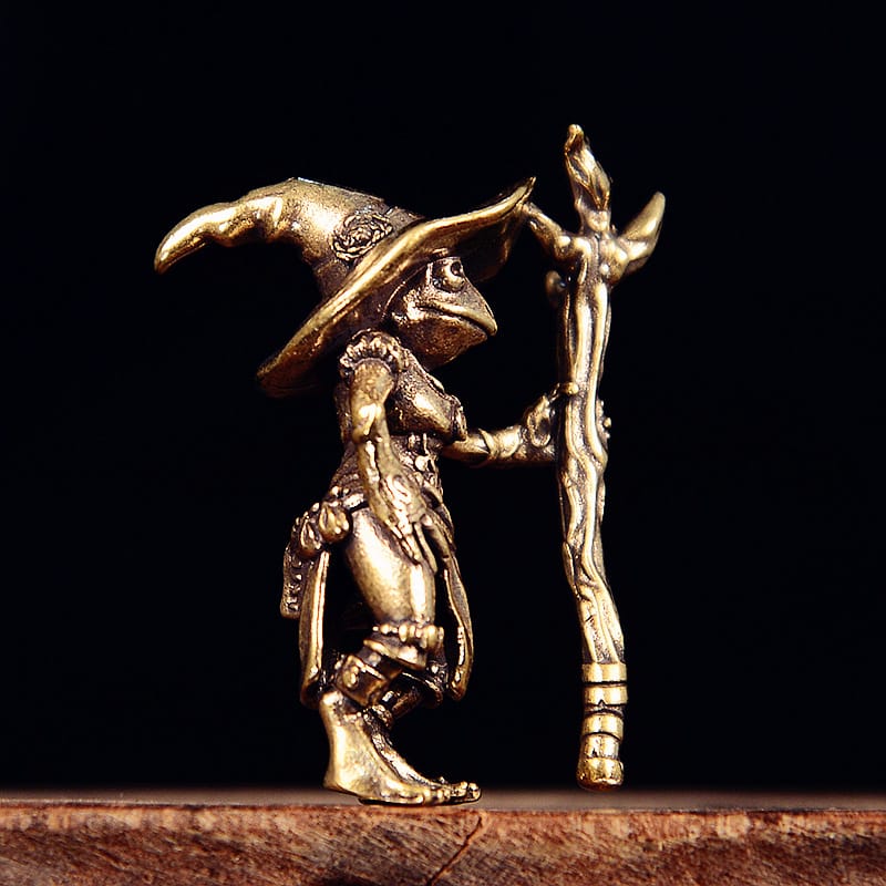 Keeper Frog of Protection Figurine