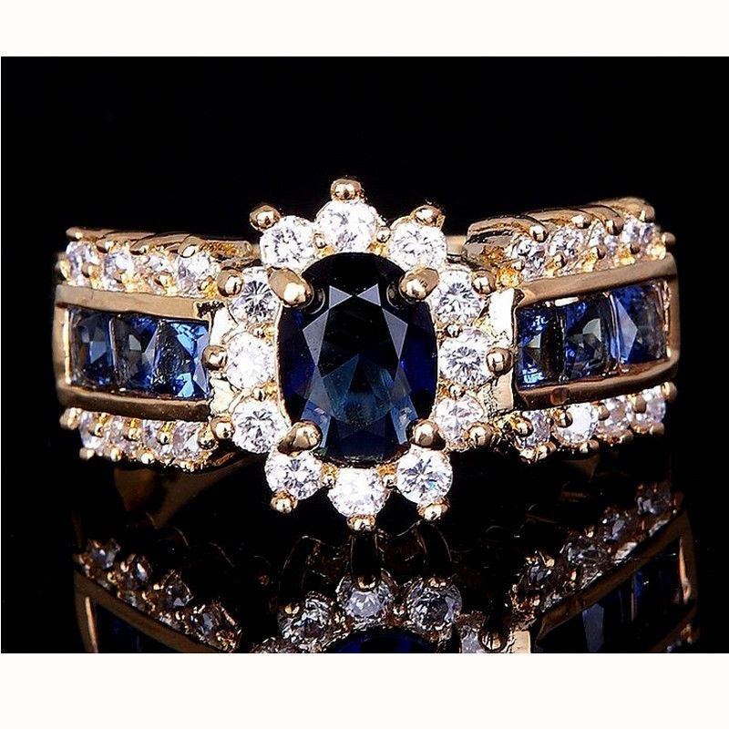 Crown Crystal Power Ring