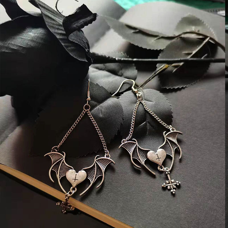 Nocturne Winged Love Earrings