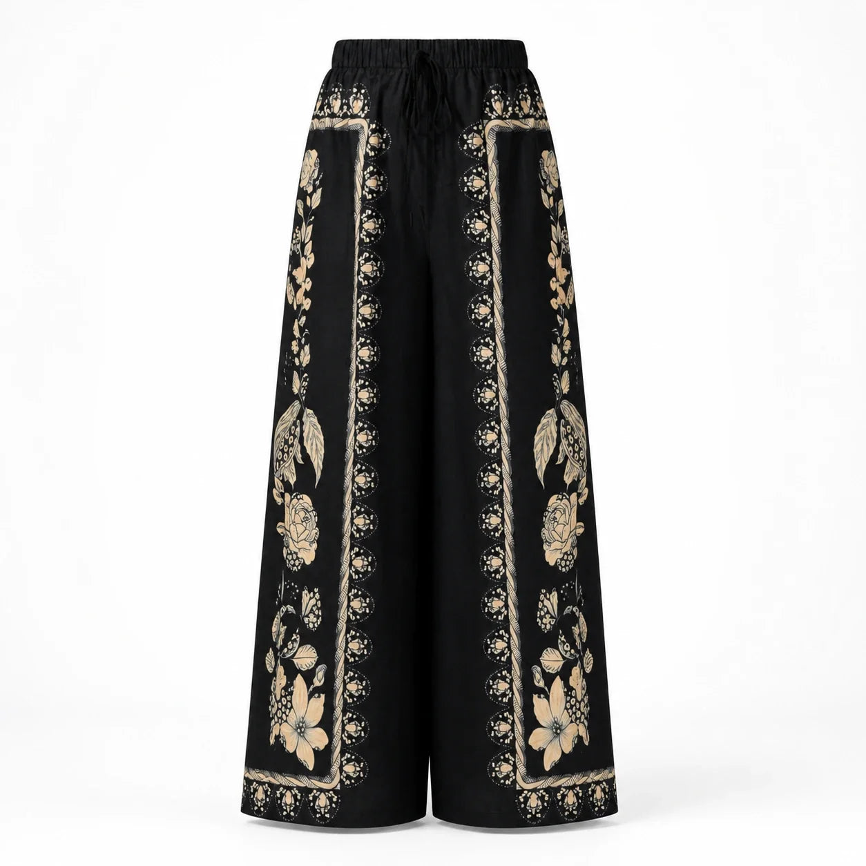 Floral Flow Pants studio product photo