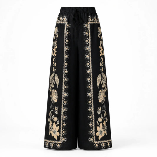 Floral Flow Pants studio product photo
