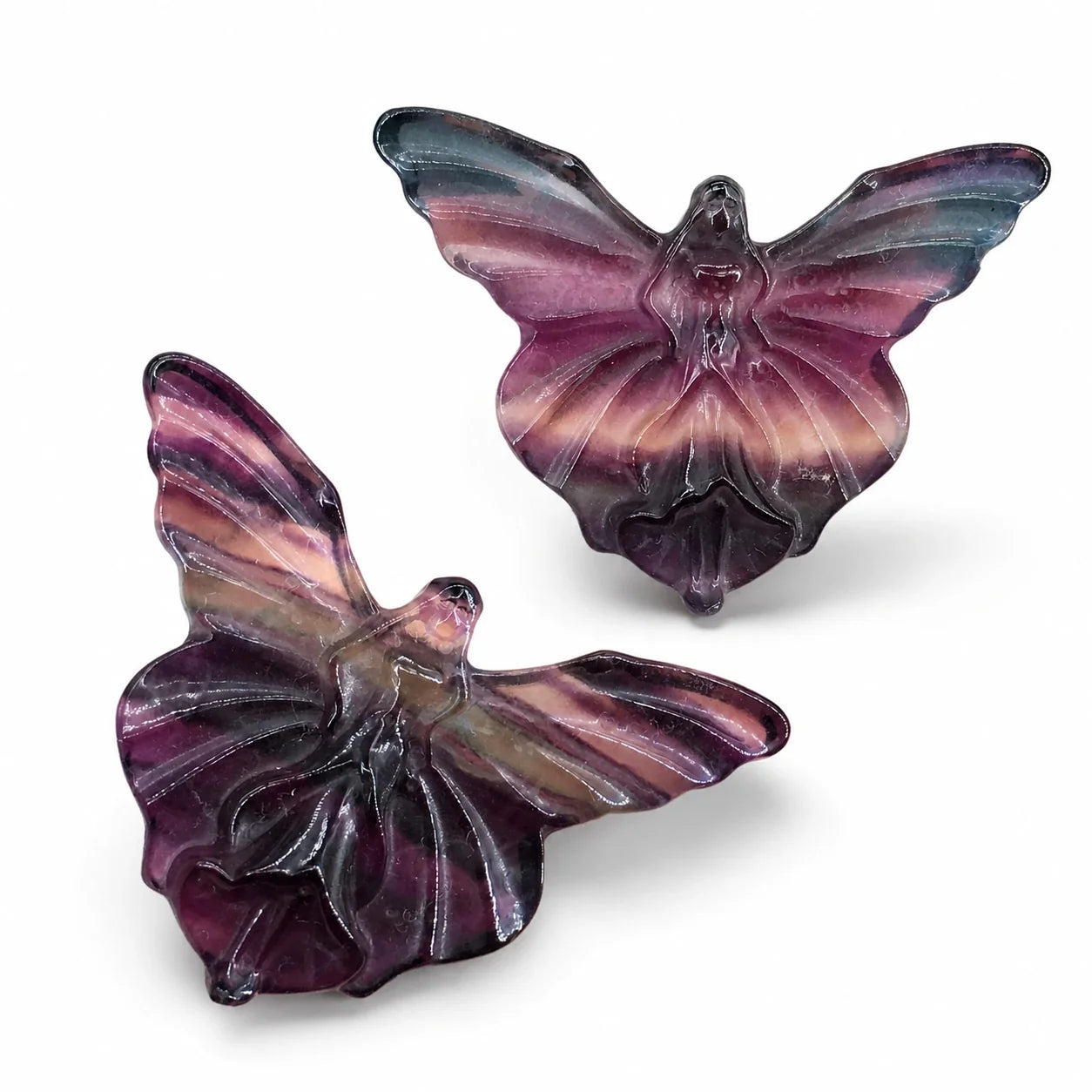 Fluorite Butterfly Renewal Figurine studio product photo