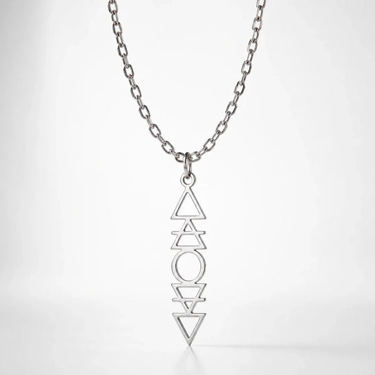 Four Elements Balance Necklace studio product photo