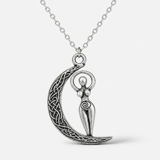 Goddess Moon Renewal Necklace studio product photo