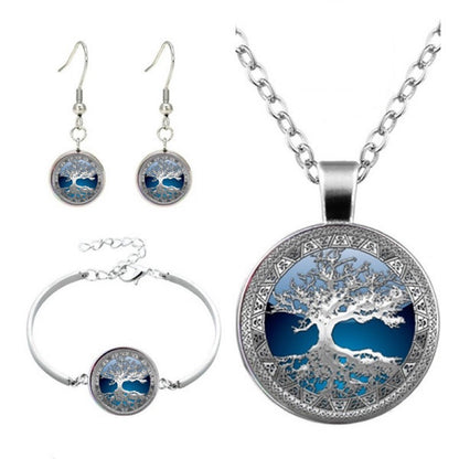 Tree of Life Jewelry Set: Embrace Nature's Mystical Power