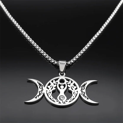 Goddess Empowerment Fertility Amulet Necklace