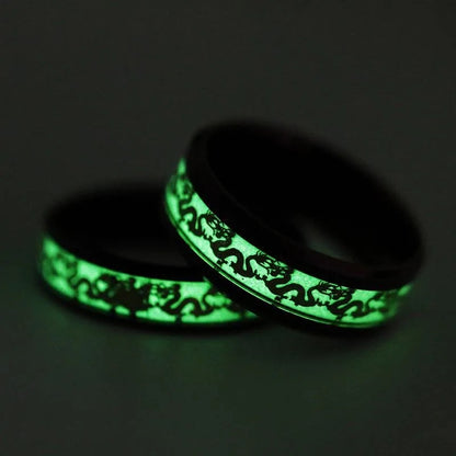 Luminous Mystic Dragoness Glow Ring