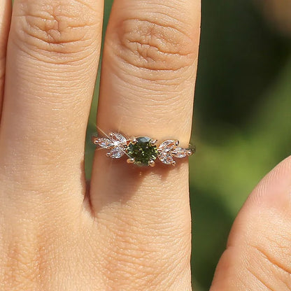 Mystic Emerald Goddess Ring