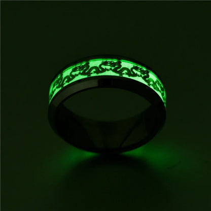 Luminous Mystic Dragoness Glow Ring