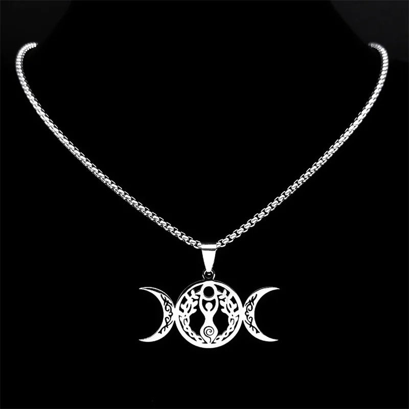 Goddess Empowerment Fertility Amulet Necklace