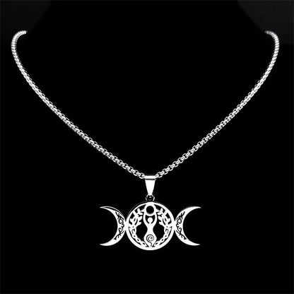 Goddess Empowerment Fertility Amulet Necklace