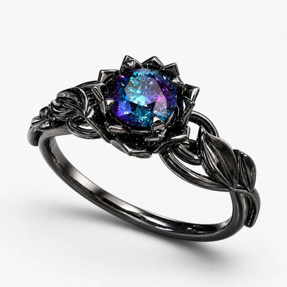 Mystic Bloom Topaz Ring studio product photo