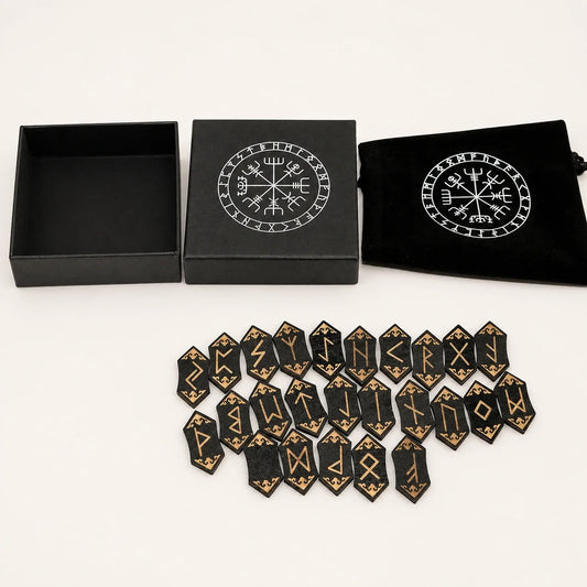 Nordic Rune Divination Set studio product photo