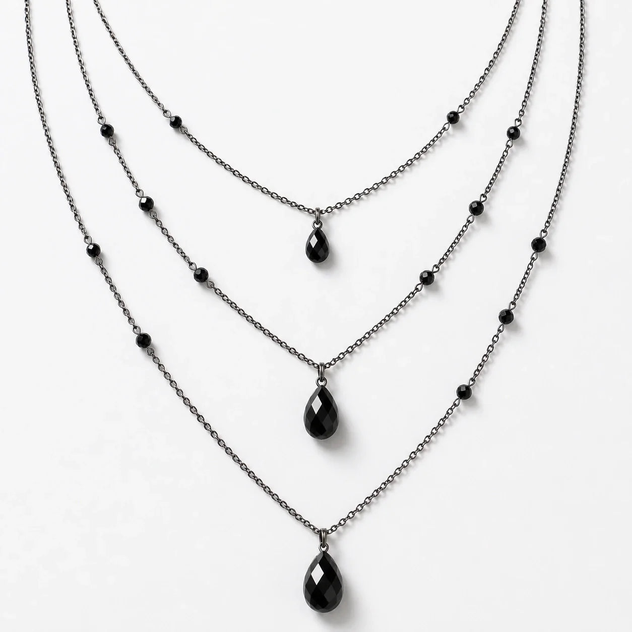 Obsidian Dusk Witch Jewelry Set studio product photo